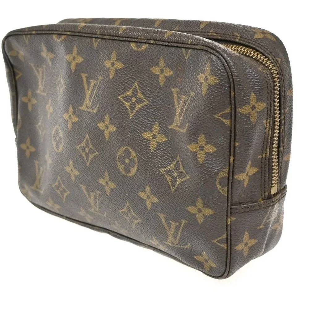 LOUIS VUITTON Trousse Toilette 23 Clutch Hand Bag Monogram Brown M47524 67KC355 - Picture 2 of 14